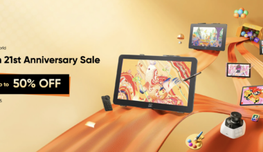 XPPen slashes 50% off drawing tablets for its 21st Anniversary sale