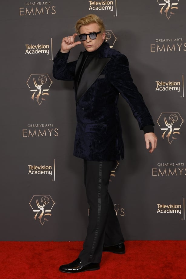 Darby attends the 75th Creative Arts Emmy Awards