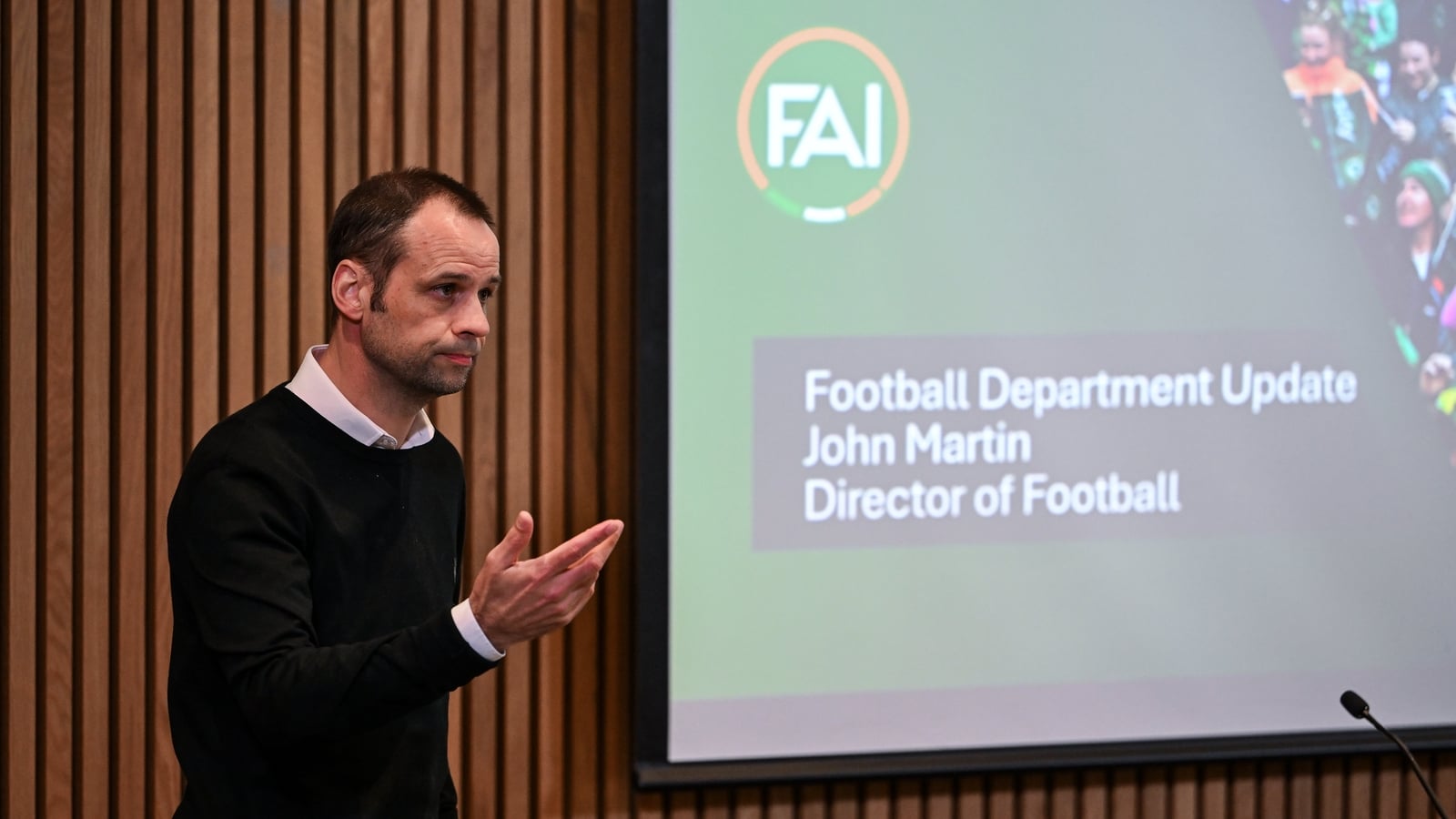 Blame me for Ireland v Israel games, not players