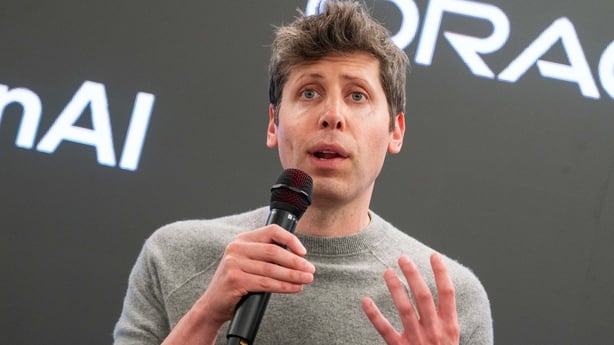 Sam Altman, chief executive officer of OpenAI, is pictured in Texas