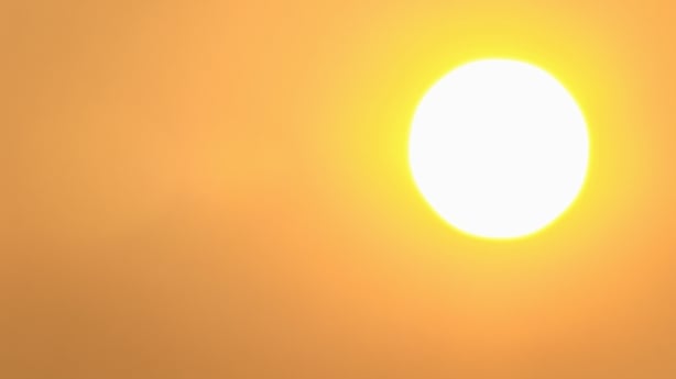 Sun, Global warming, Global boiling, El Nino, La Niña from the climate crisis and the catastrophic heatwave, Climate change, the sun and burning Heatwave hot sun, Extreme weather