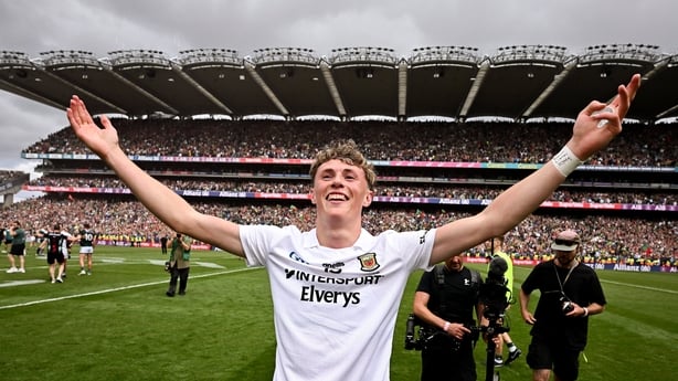  Kobe McDonald of Mayo after winning 2026 All-Ireland 