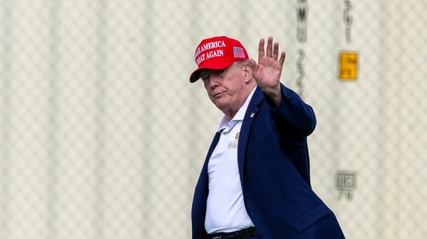 US President Donald Trump returns to the White House 
