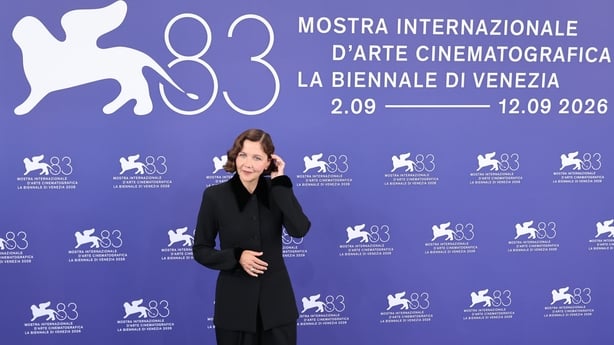 Maggie Gyllenhaal attends the Jury Photocall during the 83rd Venice International Film Festival at Palazzo del Casino