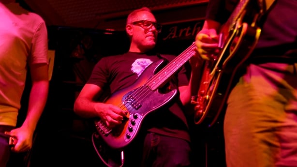 Hector Castillo runs the Blues Jam at Arthur's Bar