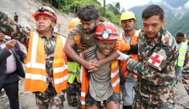 Two trapped tunnel workers rescued in Nepal 'miracle'
