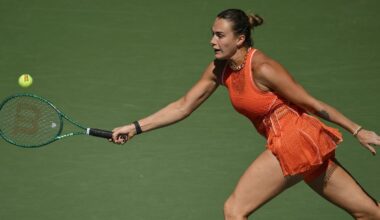 Sabalenka interrupts US Open match over smell of cannabis