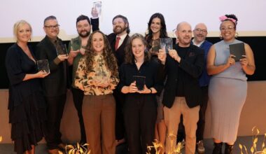 Irish writers recognised at 2026 WGI Zebbie Awards