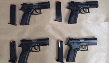 Two remanded in custody over firearms possession