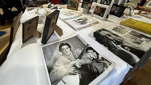 Various memorabilia from Margaret Barry's life