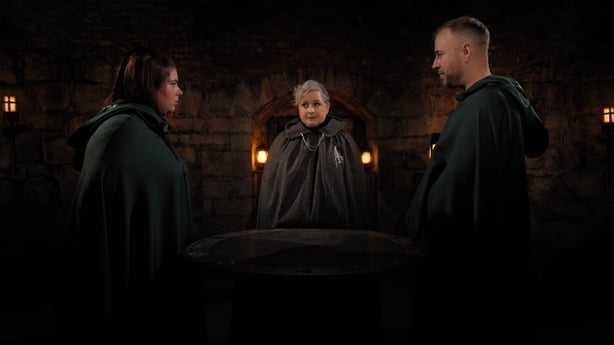 Siobhán McSweeney joins Carla and Páraic K at the conclave