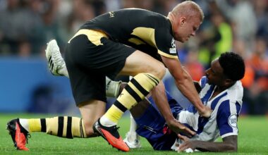 Haaland double settles tempestuous tie in Porto
