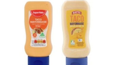 Taco mayonnaise batches recalled over spoilage issues