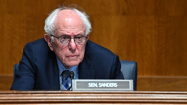 Senator Bernie Sanders, during a confirmation hearing in Washington, DC, US, on Wednesday, July 15, 2026
