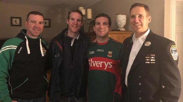 Group picture of brothers Joe, Patrick, Martin and Michael Lyons