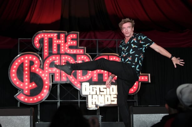 Darby performs on The Barbary Stage during the 2018 Outside Lands Music And Arts Festival