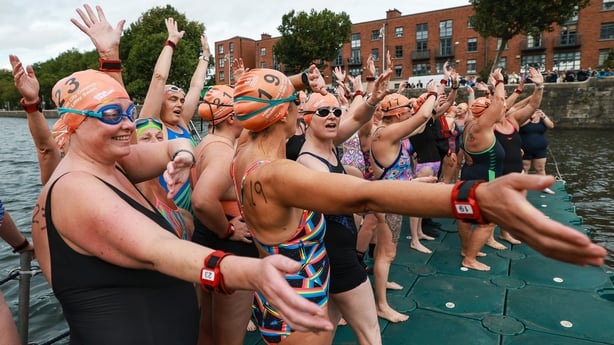 River Liffey swim - from press release