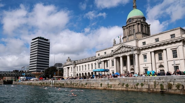Liffey swim - from press release