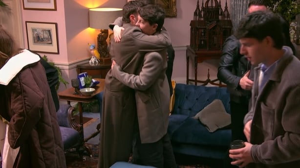 Ian and Seán C finalise their gameplan