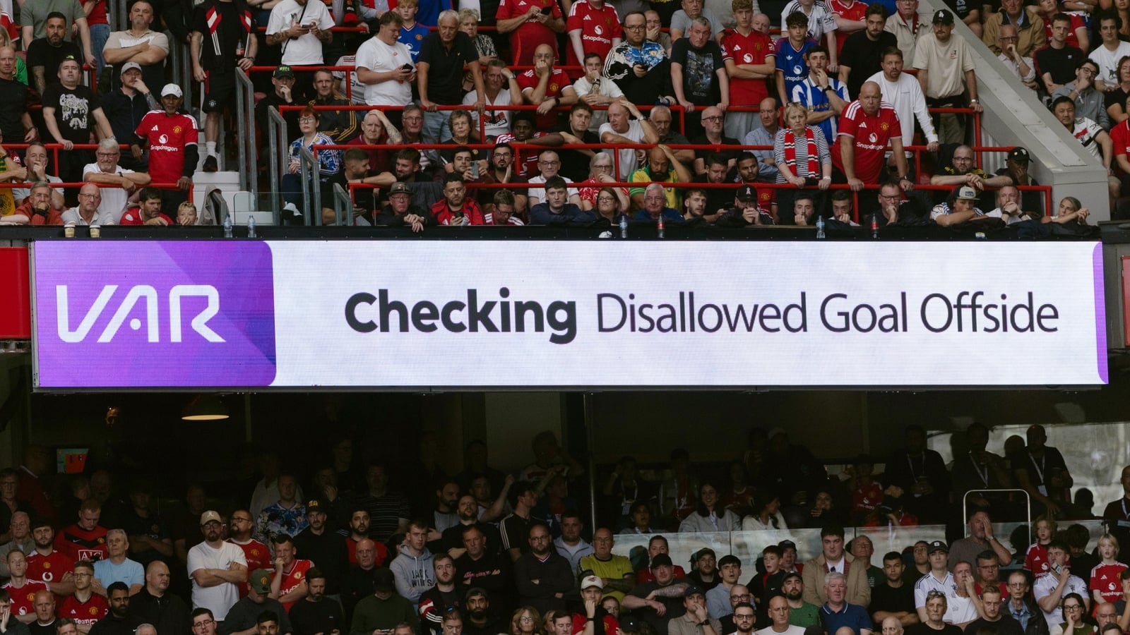 VAR official stood down after Manchester derby error