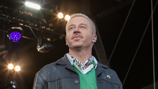 Macklemore performs at St Anne's Park on June 04, 2025 in Dublin