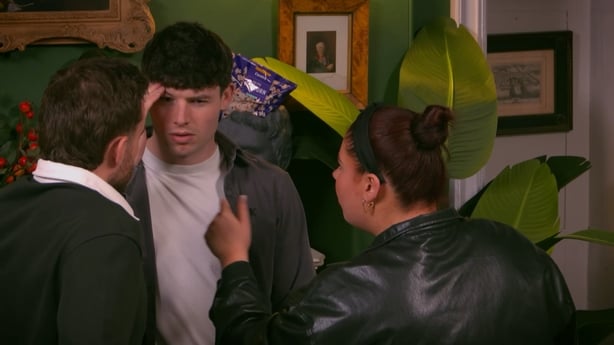 Ian, Donal and Carla on The Traitors Ireland