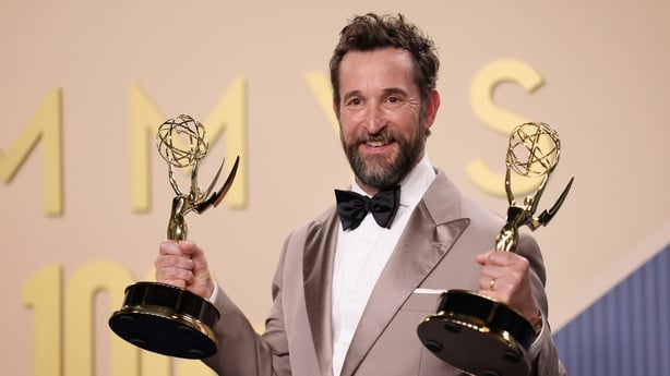 Noah Wyle, winner of the Outstanding Lead Actor in a Drama Series Award for