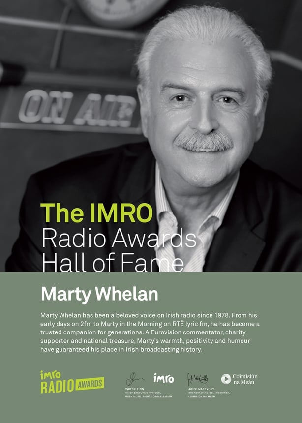 RTE broadcaster Marty Whelan