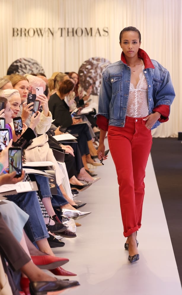 Model wearing Isabel Marant