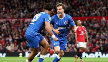 Brighton floor Man United with three-goal comeback