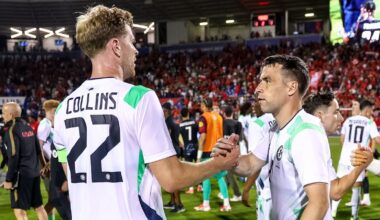 Collins and Coleman miss out on Nations League squad