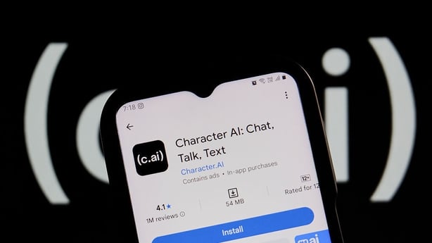 INDONESIA - 2025/12/04: In this photo illustration, the Character AI chatbot logo is seen displayed on a smartphone. (Photo Illustration by Algi Febri Sugita/SOPA Images/LightRocket via Getty Images)
