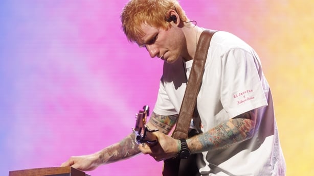 Ed Sheeran at the 2025 iHeartRadio Music Festival at T-Mobile Arena on 20 September, 2025 in Las Vegas. (Photo by Christopher Polk/Billboard via Getty Images)