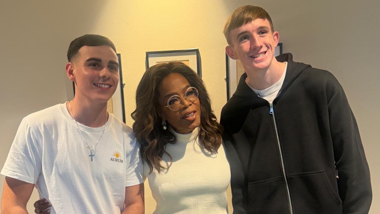 Dublin duo bag exclusive Oprah Winfrey interview