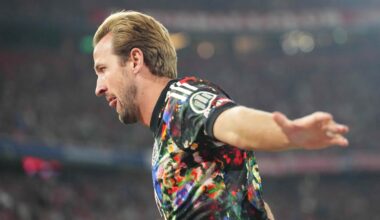 Kane makes Bundesliga history with 100th Bayern goal