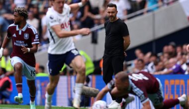 Angry De Zerbi gives Spurs players the silent treatment