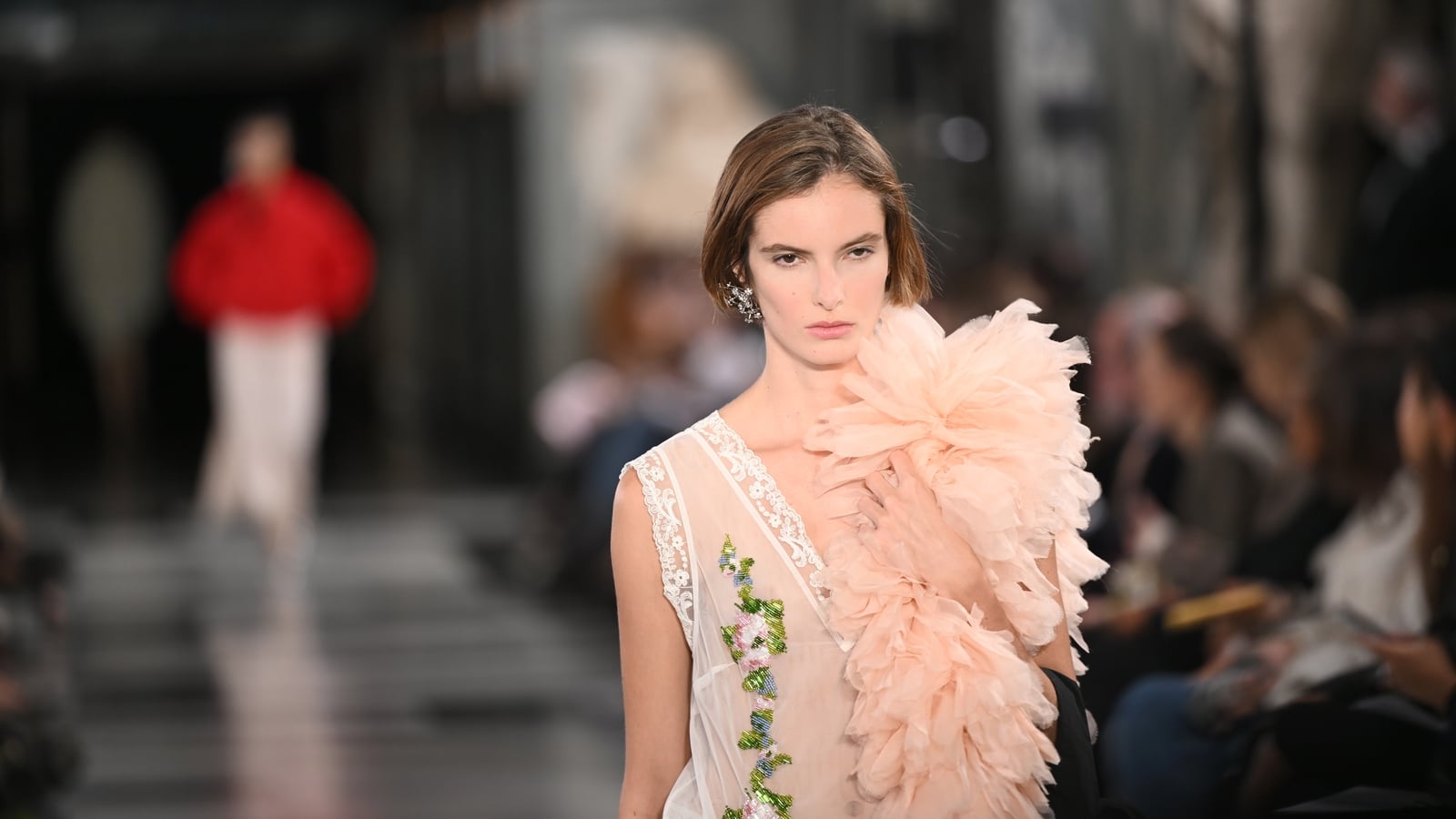 Irish designer Simone Rocha bares all at London Fashion Week
