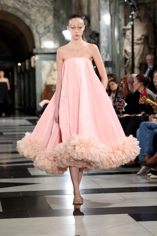 Irish designer Simone Rocha bares all at London Fashion Week