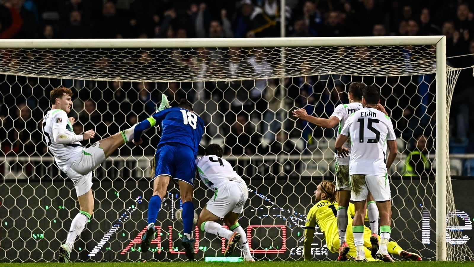 Ireland succumb to late loss in Pristina pressure cooker