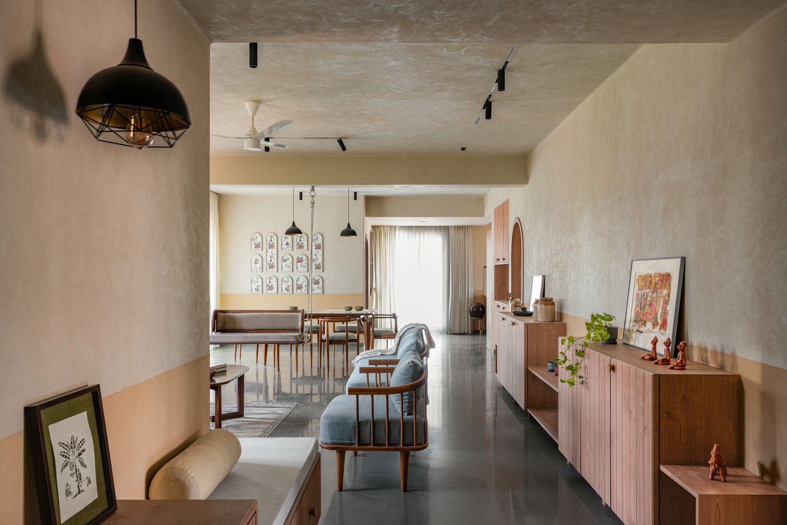 This calm Ahmednagar home bridges the gap between Indian craft and minimalism