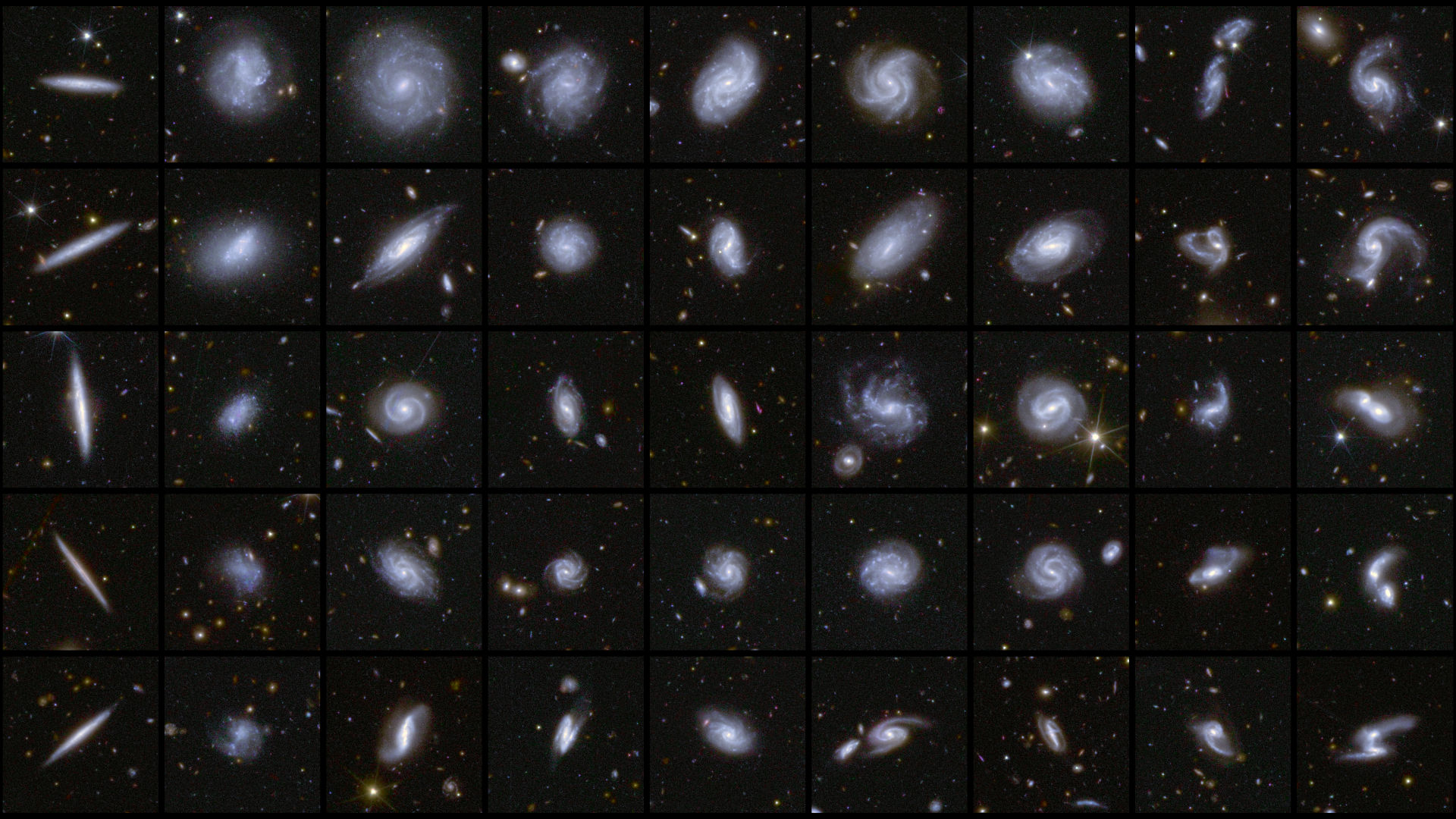 Galaxies galore ESA Euclid spacecraft, 19 March 2025 Credit: ESA/Euclid/Euclid Consortium/NASA, image processing by M. Walmsley, M. Huertas-Company, J.-C. Cuillandre