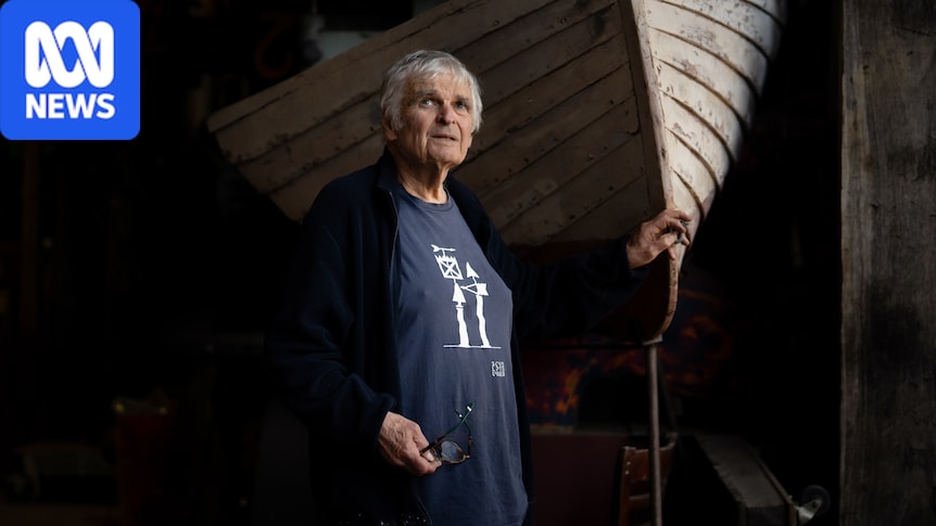 A lifetime of sailing the Swan River inspires Perth sculptor Tony Jones