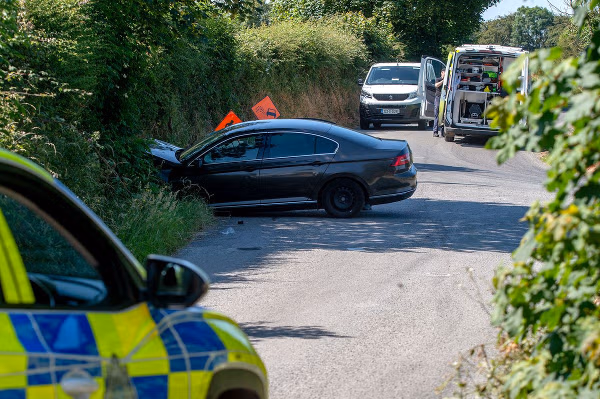 The scene where Sophie Caulfield was fatally injured in a road traffic collision near Bannow, Co Wexford on July 8