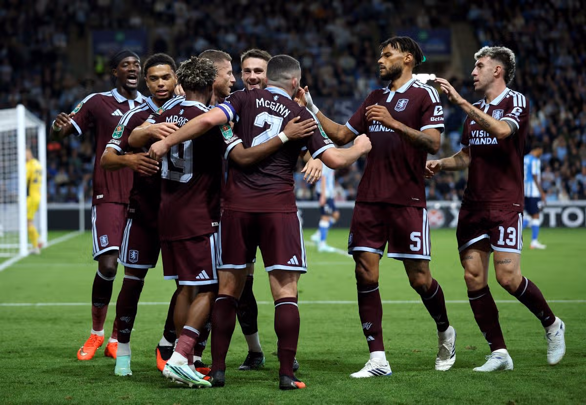 Ross Barkley scored Aston Villa's second