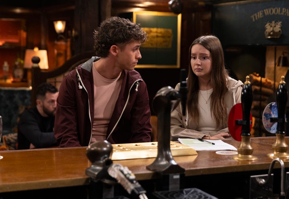 Jacob Gallagher, Sarah Sugden, Emmerdale jacob gallagher, sarah sugden, emmerdale