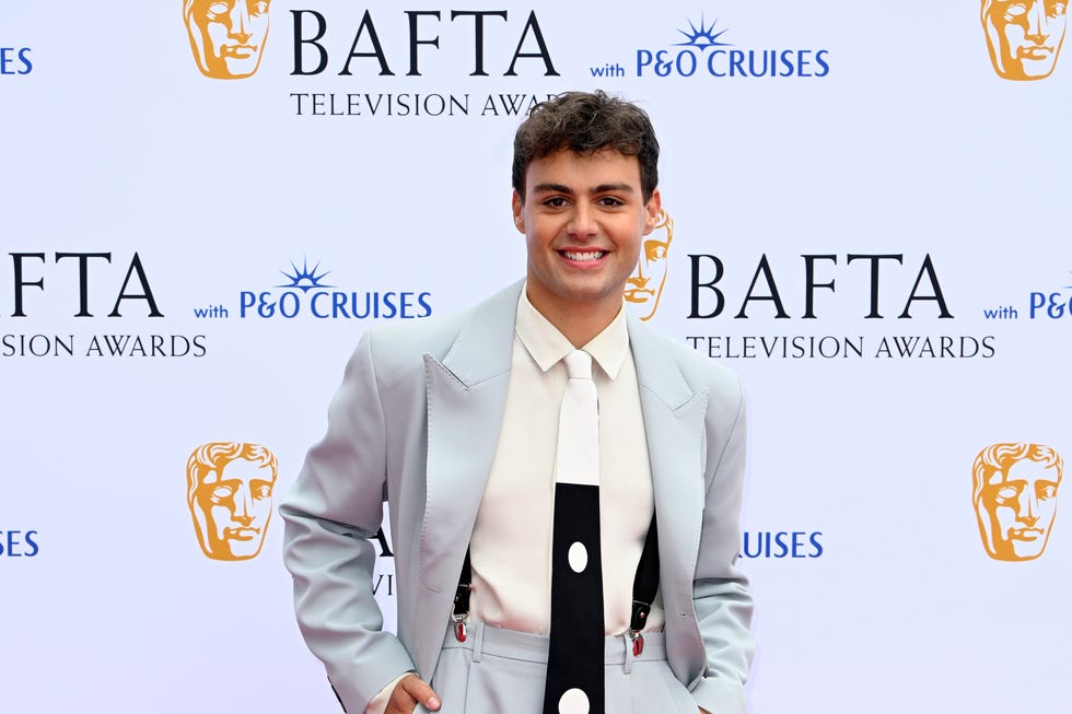 Bradley Riches, BAFTA TV Awards 2026 red carpet bradley riches, bafta tv awards 2026 red carpet