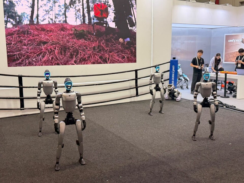 Unitree's robots demonstrate a range of movements, including dancing and boxing.
