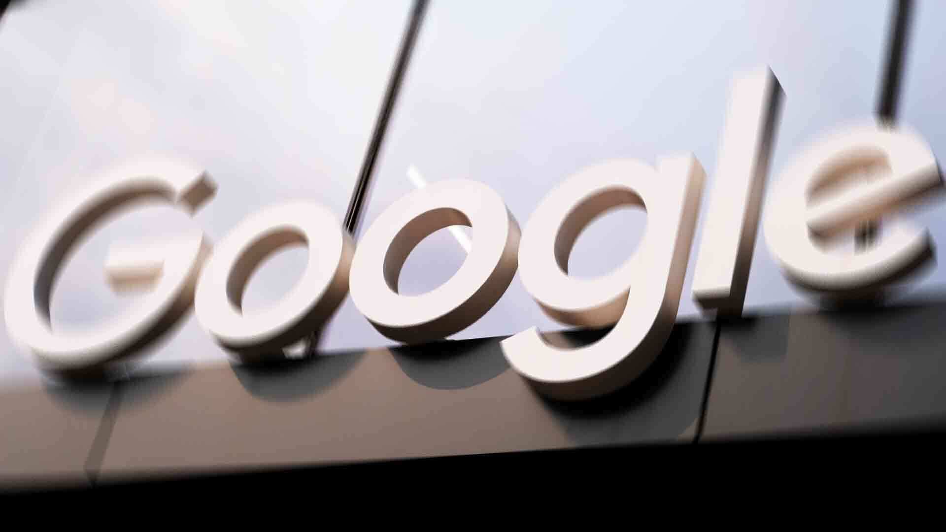 Google logo on building © Shutterstock