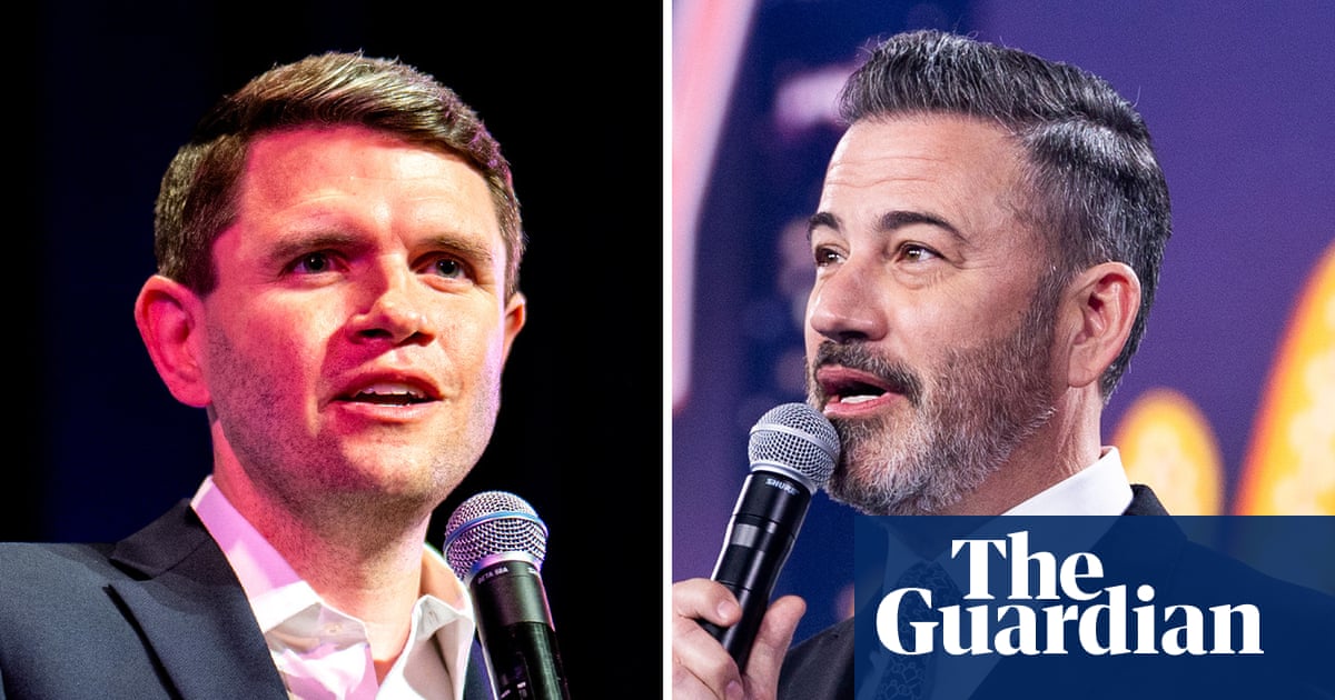 Kimmel says interview with Talarico won’t air on TV after threats from Trump’s FCC | US midterm elections 2026