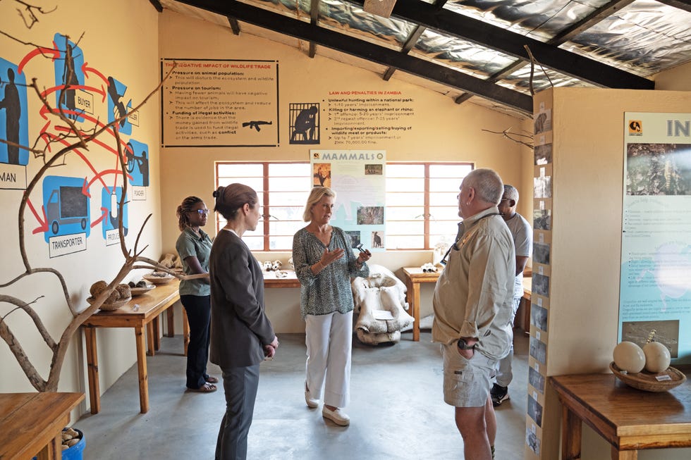 Duchess of Edinburgh visit to Zambia